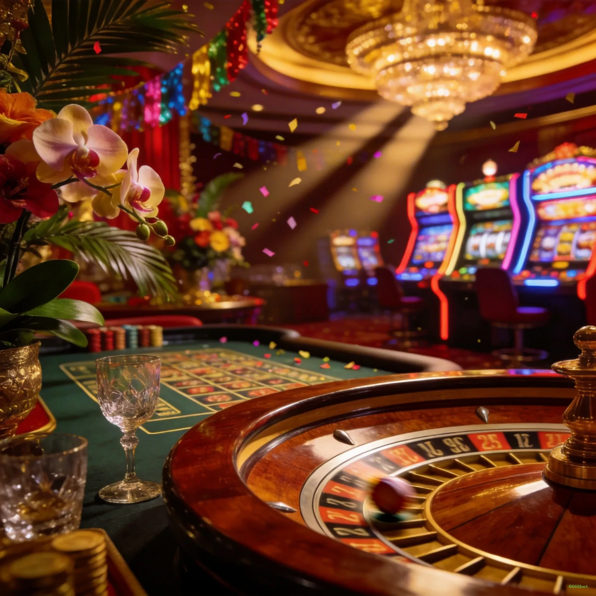 Slots online da 6666bet com jackpots progressivos